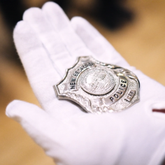 Photo of NBPD badge
