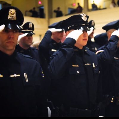 Police Officers Salute